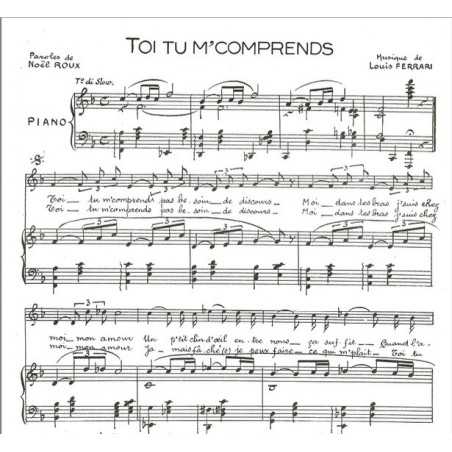 TOI TU ME COMPRENDS