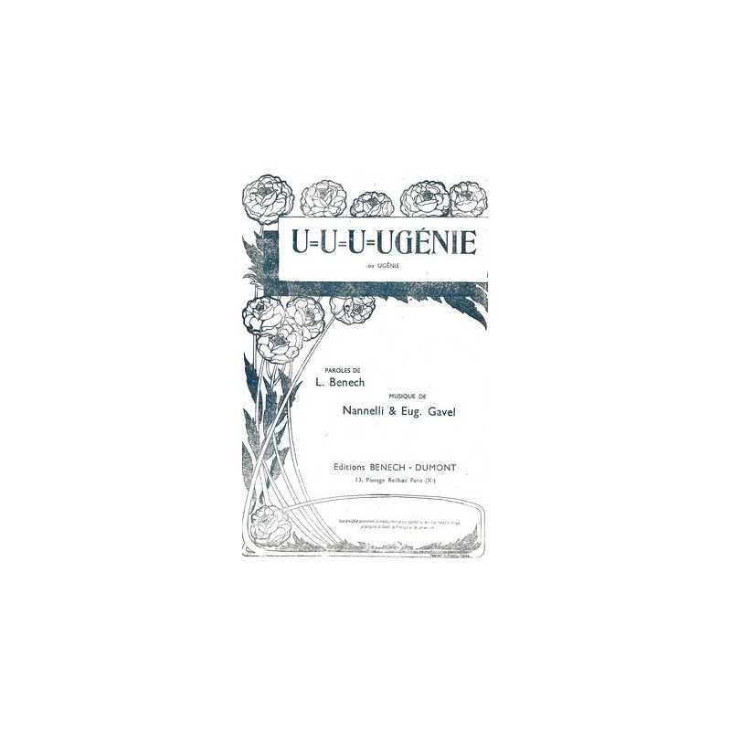 Partition PDF U-U-U-UGÉNIE ou UGÉNIE