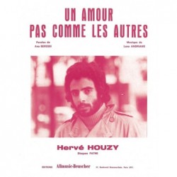Partition PDF UN AMOUR PAS COMME LES AUTRES