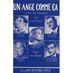 Partition PDF UN ANGE COMME ÇA