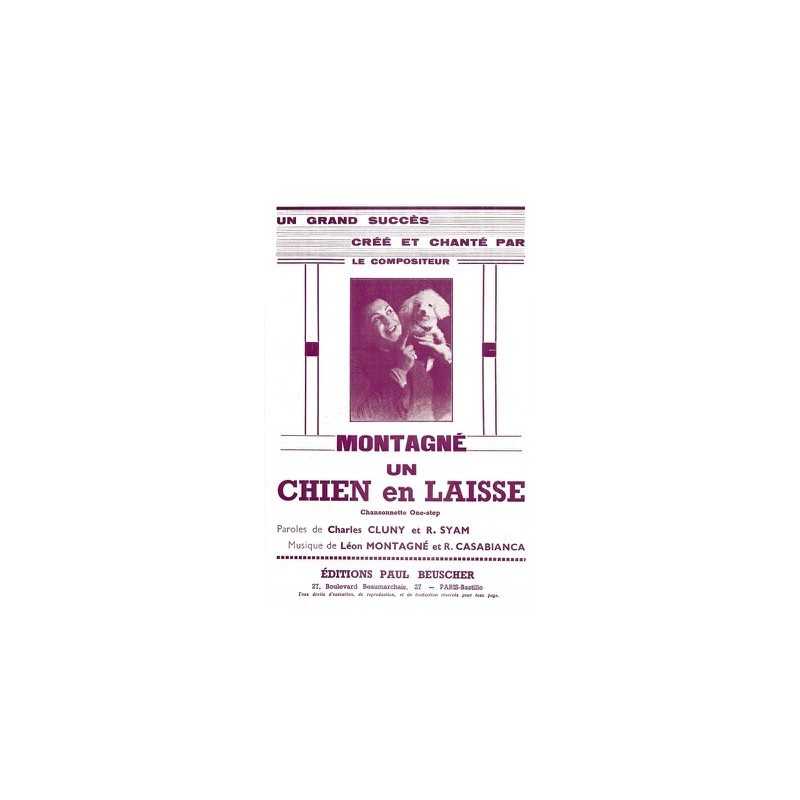 Partition PDF UN CHIEN EN LAISSE