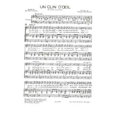 UN CLIN D'ŒIL