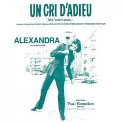 Partition PDF UN CRI D'ADIEU