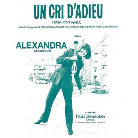 UN CRI D'ADIEU