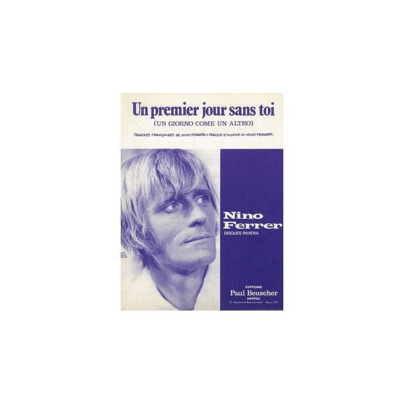 Partition PDF UN PREMIER JOUR SANS TOI