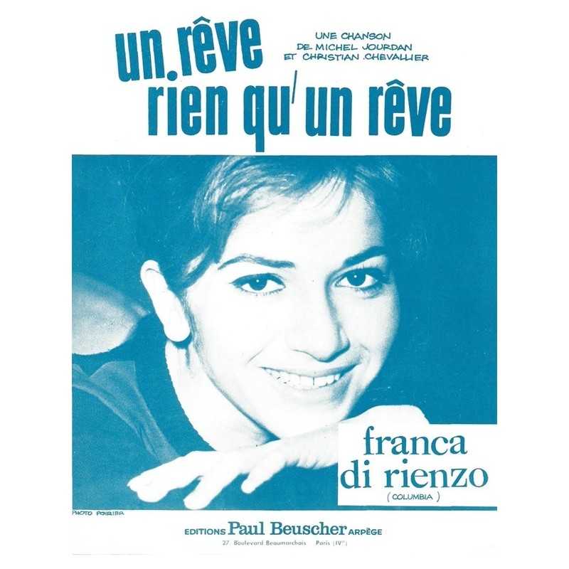 Partition PDF UN RÊVE RIEN QU'UN RÊVE