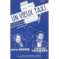 Partition PDF UN VIEUX TAXI