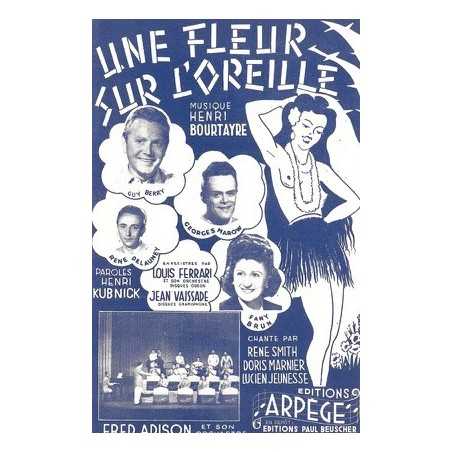 UNE FLEUR SUR L'OREILLE