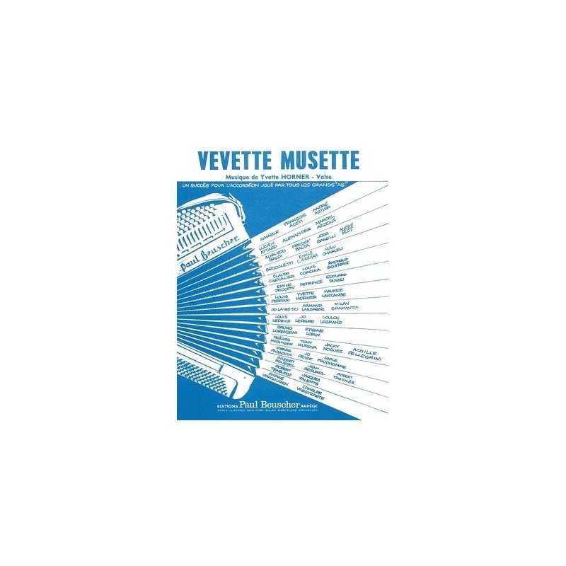 Partition PDF VEVETTE MUSETTE
