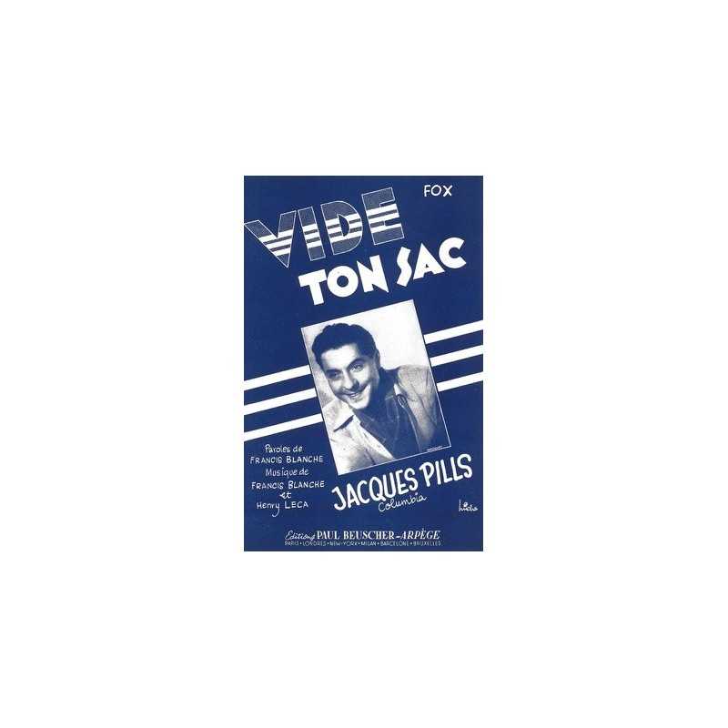 Partition PDF VIDE TON SAC