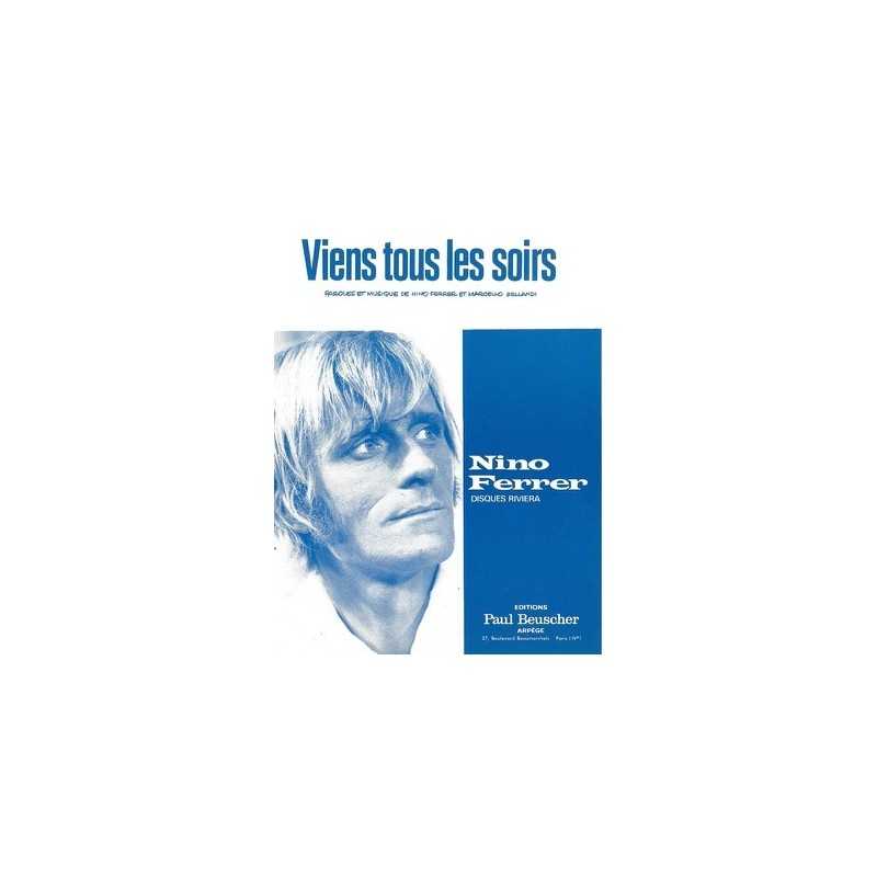 Partition PDF VIENS TOUS LES SOIRS