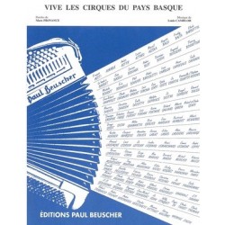 Partition PDF VIVE LES CIRQUES DU PAYS BASQUE