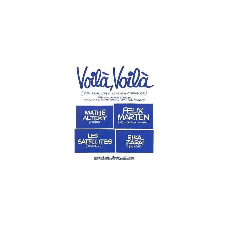 Partition PDF VOILÀ