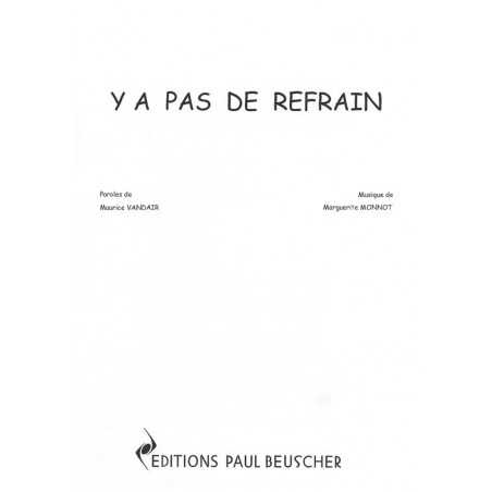 Y A PAS DE REFRAIN