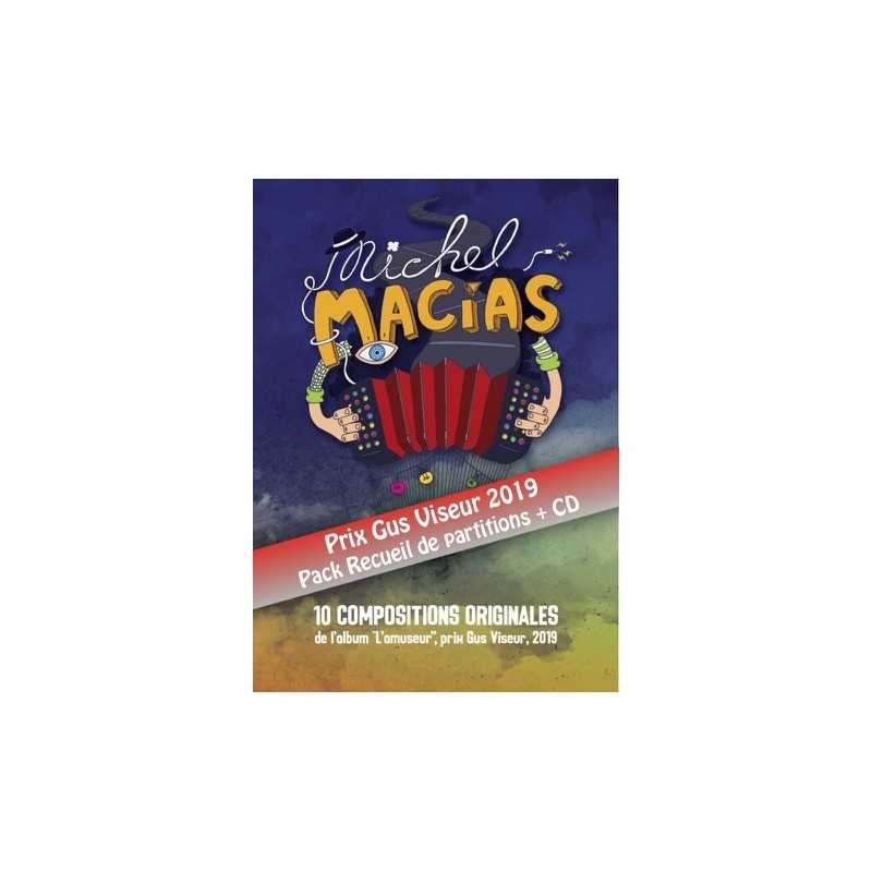 Sheet music MICHEL MACIAS (RECUEIL + CD)
