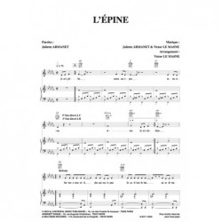 Partition PDF L’ÉPINE Juliette ARMANET