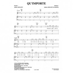 Partition PDF QU'IMPORTE Juliette ARMANET