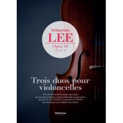 Partition TROIS DUOS POUR VIOLONCELLES OP.36 LIVRE 1 Sebastien Lee