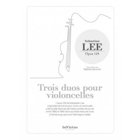 TROIS DUOS POUR VIOLONCELLES OP.124