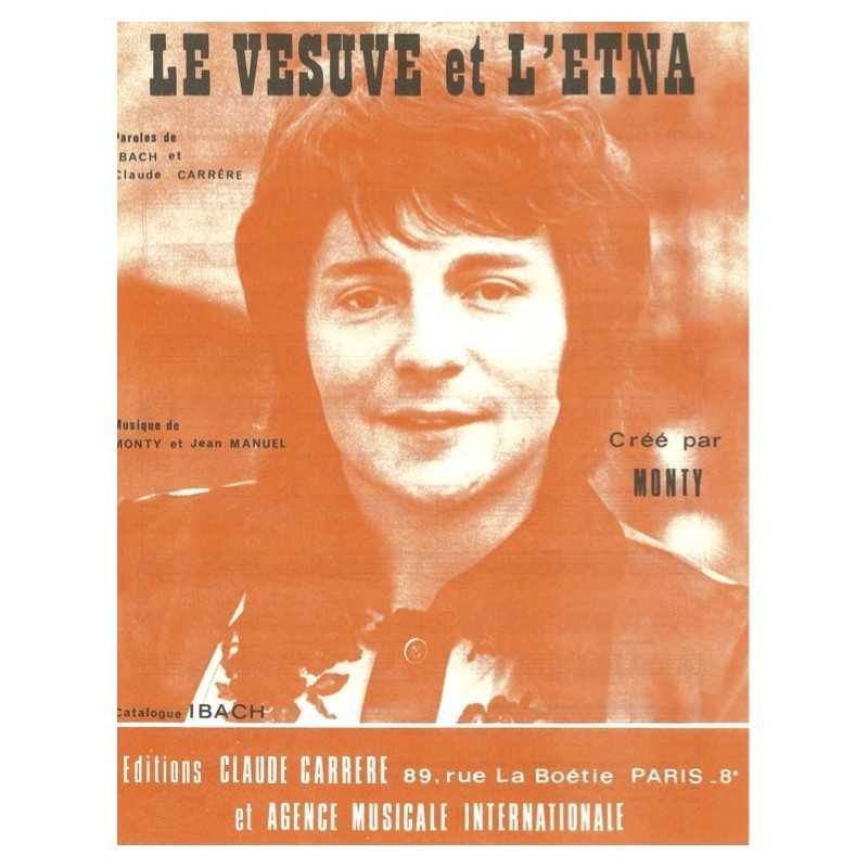 Partition LE VÉSUVE ET L'ETNA Monty