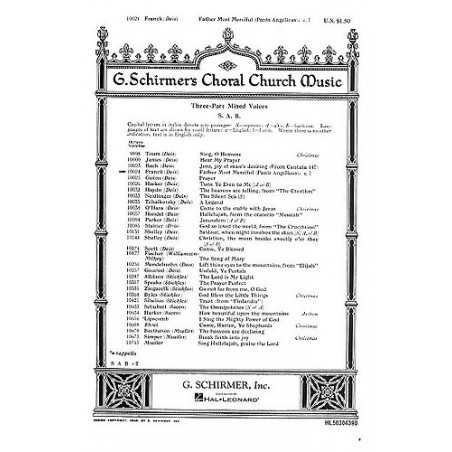 PANIS ANGELICUS (SAB)