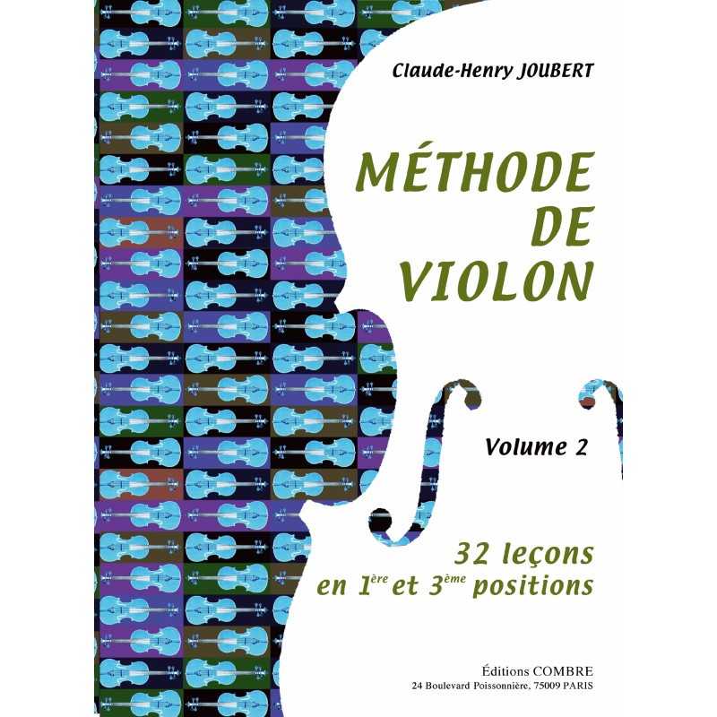 Sheet music MÉTHODE DE VIOLON VOL.2 Claude-Henry JOUBERT