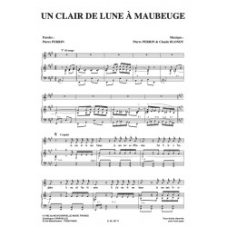Sheet music UN CLAIR DE LUNE À MAUBEUGE BOURVIL PDF