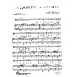 Sheet music LE COMPLEXE DE LA TRUITE Les Frères Jacques