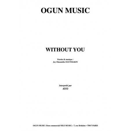 WITHOUT YOU