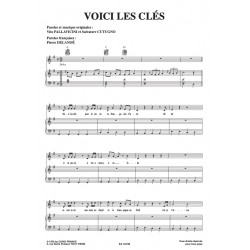 Sheet music VOICI LES CLÉS Gérard Lenorman PDF