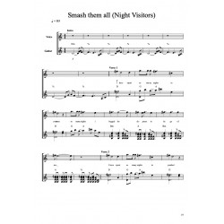 Partition SMASH THEM ALL (NIGHT VISITORS) The DØ PDF