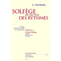 SOLFÈGE OU DICTÉES DES RYTHMES