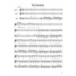Sheet music TOO INSISTENT The DØ PDF