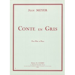 Sheet music CONTE EN GRIS Jean MEYER