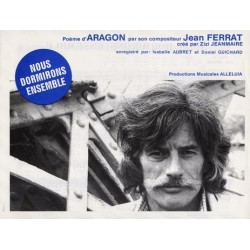 Partition NOUS DORMIRONS ENSEMBLE Jean Ferrat