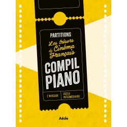 Partition LES TRÉSORS DU CINÉMA FRANÇAIS Compilation piano