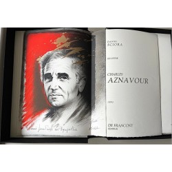 COFFRET AZNAVOUR PAR DANIEL SCIORA