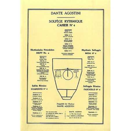 SOLFÈGE RYTHMIQUE CAHIER N°4