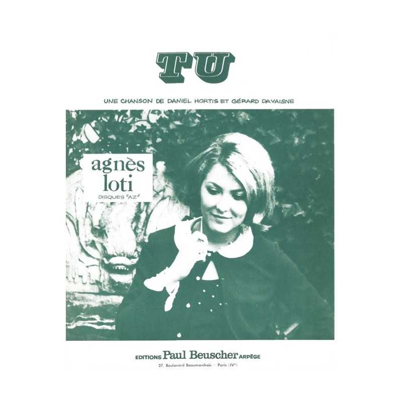 Sheet music PDF TU Agnès LOTI