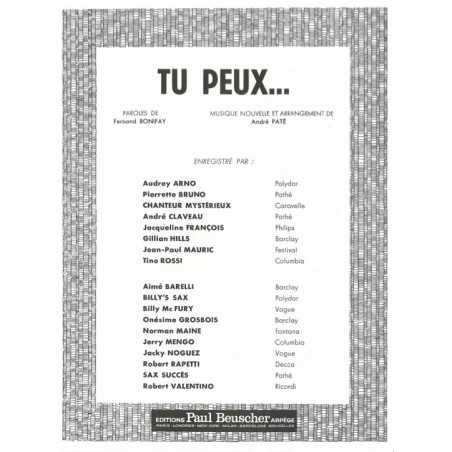 TU PEUX