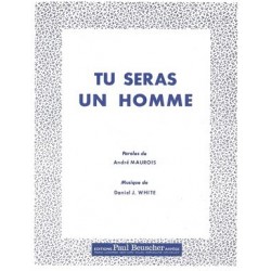 Sheet music PDF TU SERAS UN HOMME