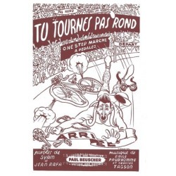 Sheet music PDF TU TOURNES PAS ROND