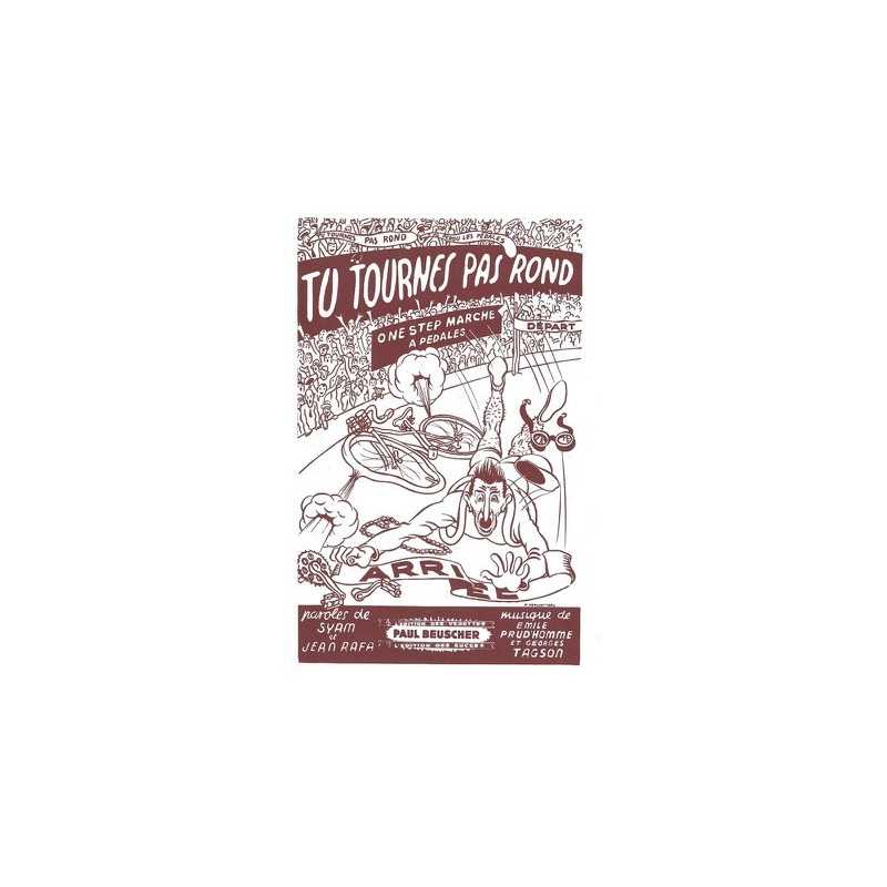 Sheet music PDF TU TOURNES PAS ROND