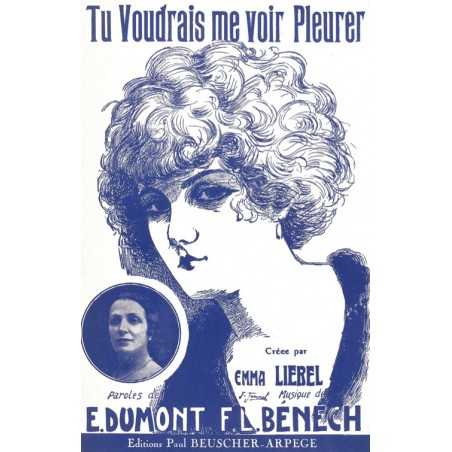 TU VOUDRAIS ME VOIR PLEURER