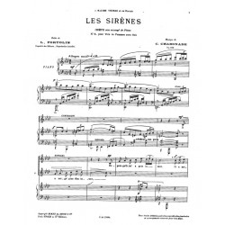 Partition Les Sirènes Cécile Chaminade