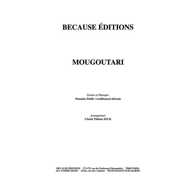 Partition PDF MOUGOUTARI Cheick Tidiane SECK