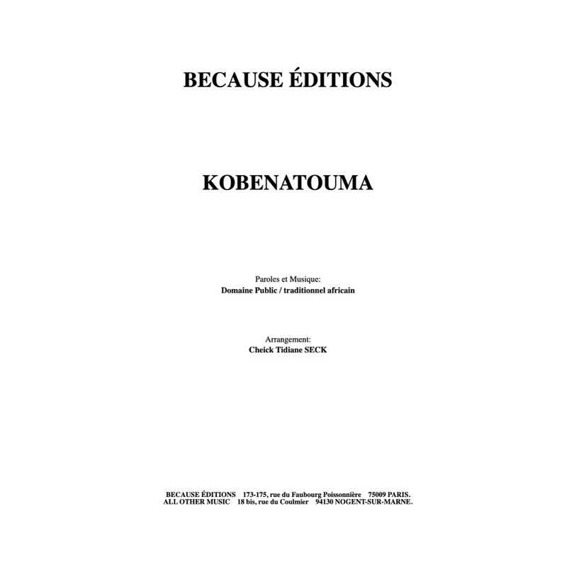 Partition PDF KOBENATOUMA Cheick Tidiane SECK