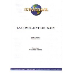 LA COMPLAINTE DU NAIN