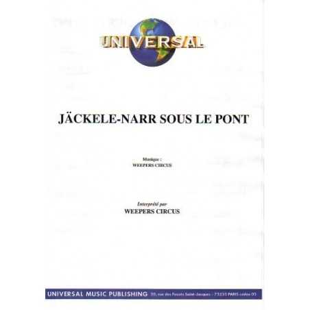 JÄCKELE-NARR SOUS LE PONT