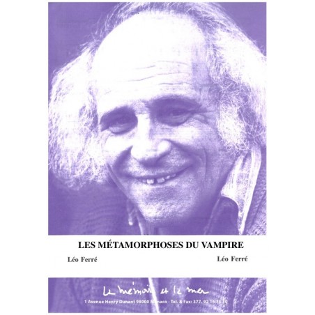 LES MÉTAMORPHOSES DU VAMPIRE